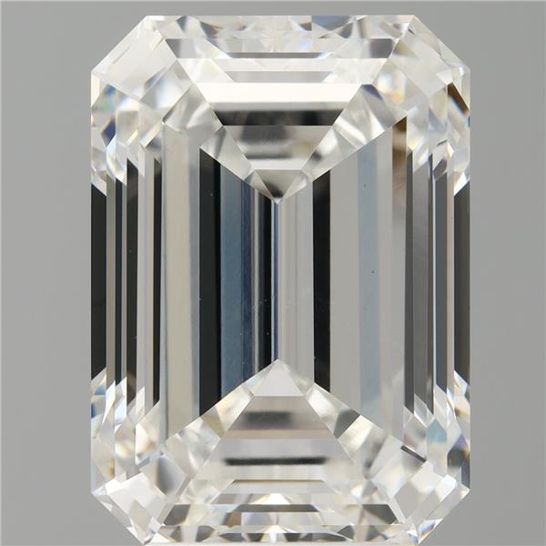 6.09 ct. emerald Lab Grown Diamond front image