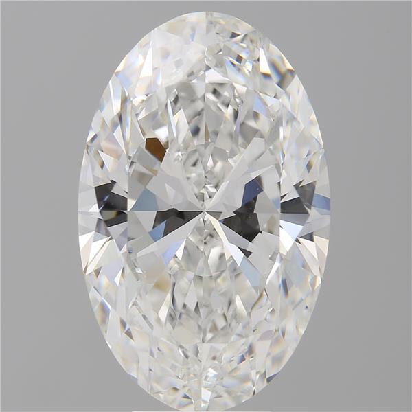 8.01 ct. oval Lab Grown Diamond front image
