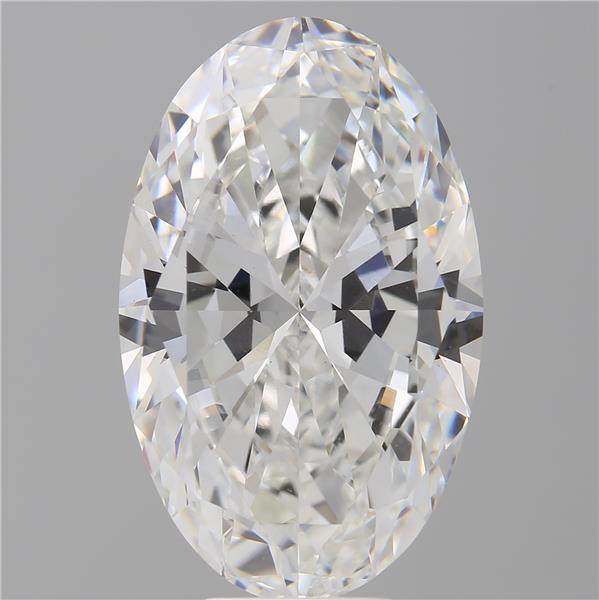 9.02 ct. oval Lab Grown Diamond front image