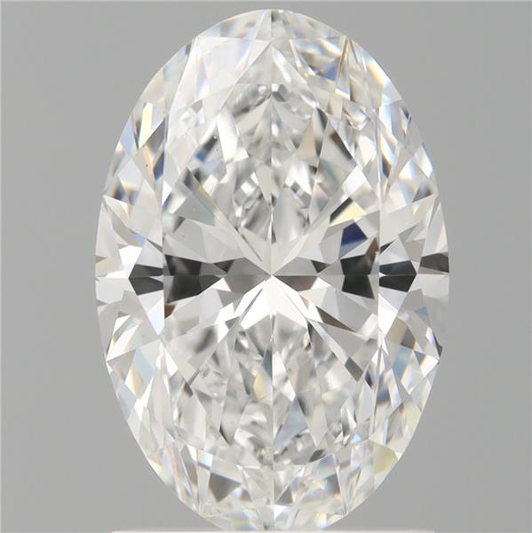 1.58 ct. oval Lab Grown Diamond front image