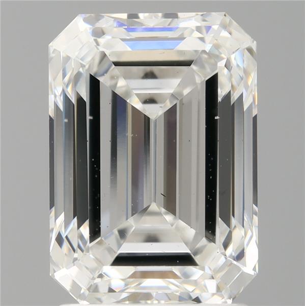 2.52 ct. emerald Lab Grown Diamond front image