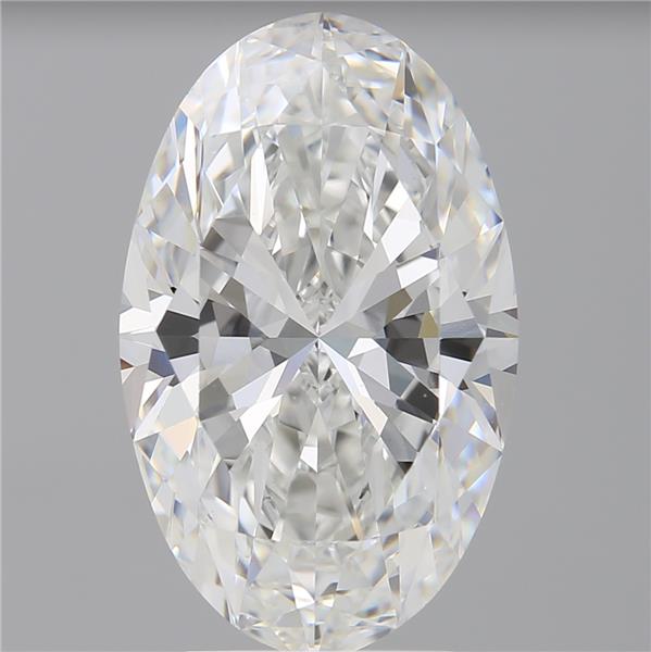 4.10 ct. oval Lab Grown Diamond front image