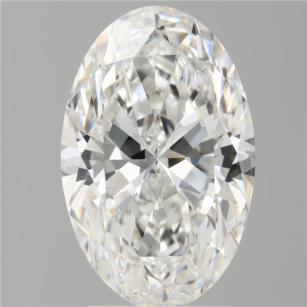 3.05 ct. oval Lab Grown Diamond front image