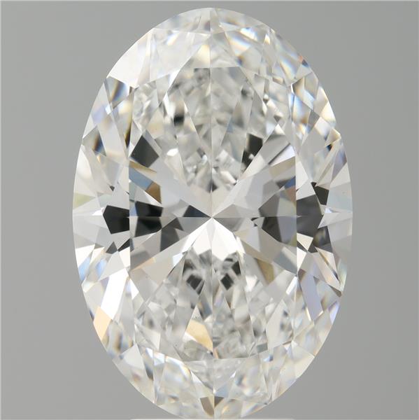 6.03 ct. oval Lab Grown Diamond front image