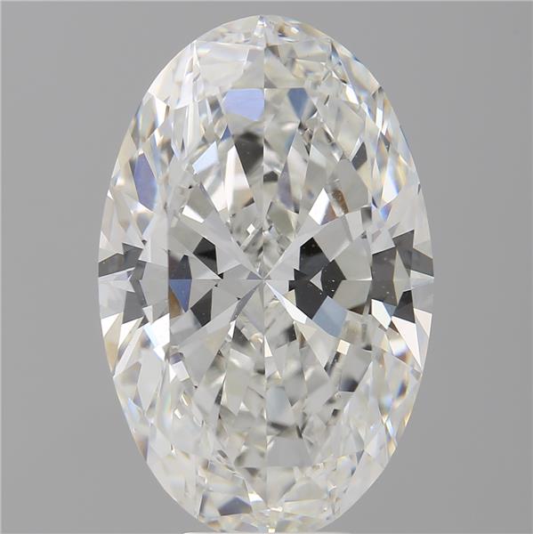 7.09 ct. oval Lab Grown Diamond front image