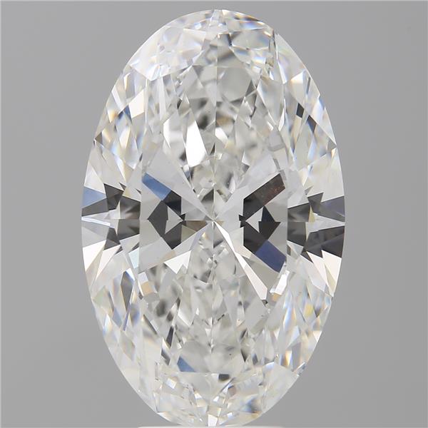 7.04 ct. oval Lab Grown Diamond front image