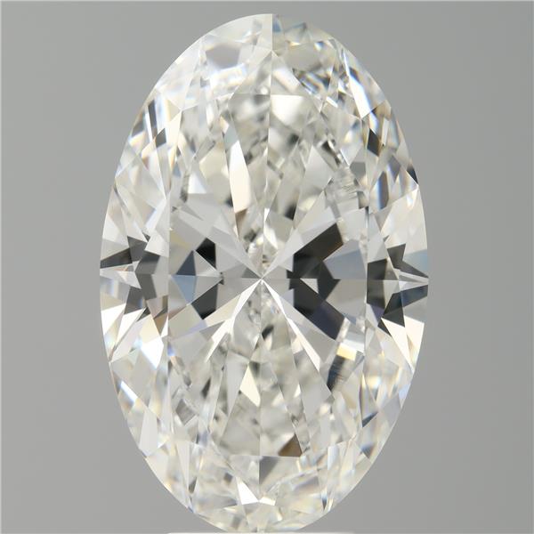 7.00 ct. oval Lab Grown Diamond front image