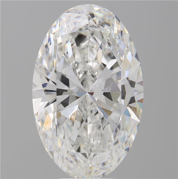 9.08 ct. oval Lab Grown Diamond front image