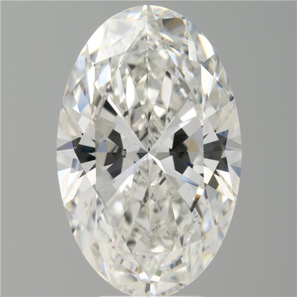 7.09 ct. oval Lab Grown Diamond front image