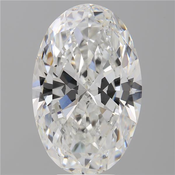 8.09 ct. oval Lab Grown Diamond front image