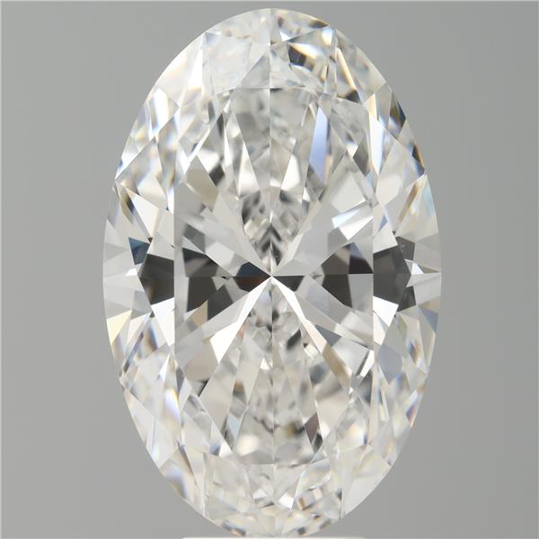 8.05 ct. oval Lab Grown Diamond front image