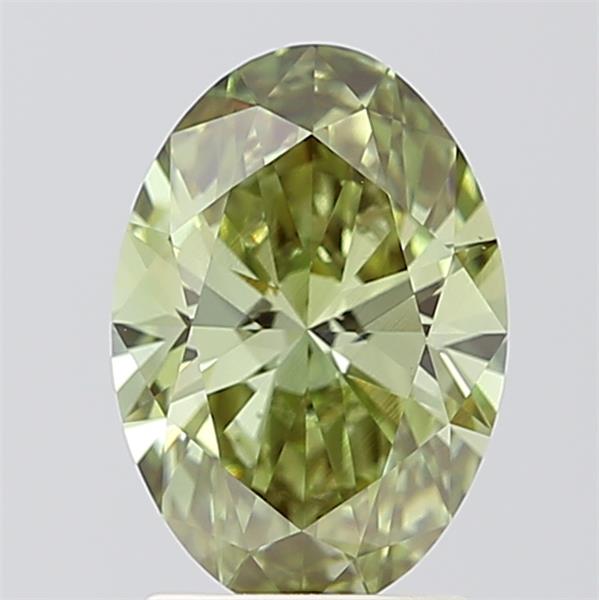 2.02 ct. oval Lab Grown Diamond front image
