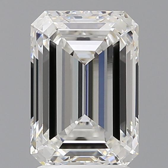 2.55 ct. emerald Lab Grown Diamond front image