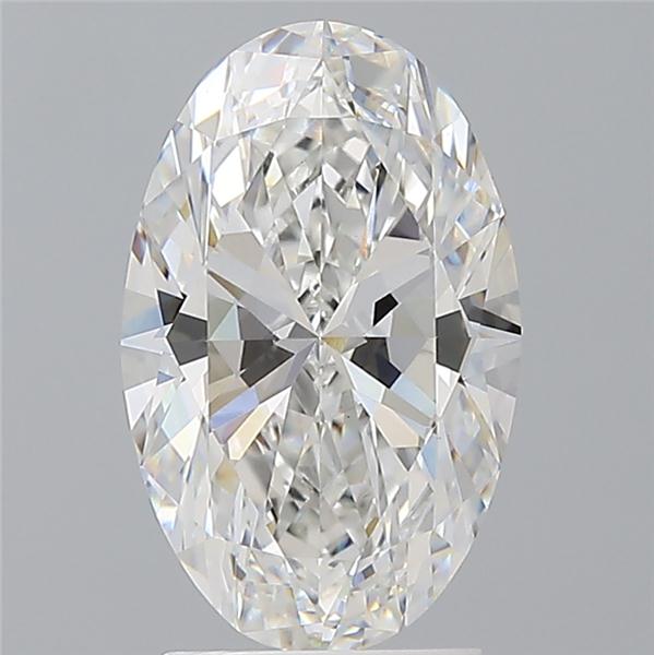 2.58 ct. oval Lab Grown Diamond front image