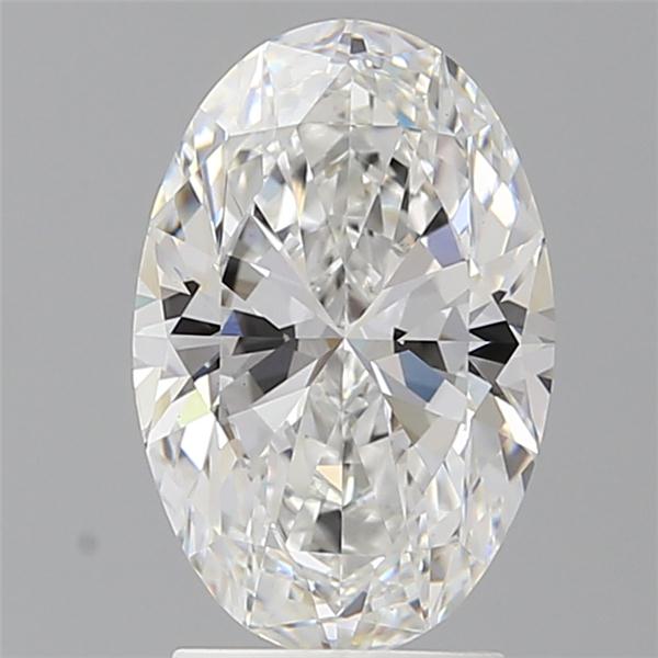 2.58 ct. oval Lab Grown Diamond front image