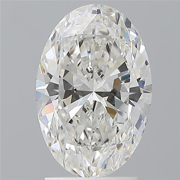 2.58 ct. oval Lab Grown Diamond front image