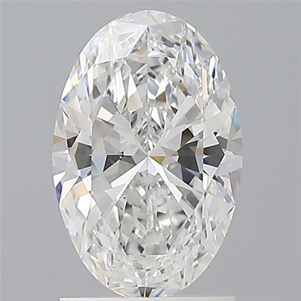 1.58 ct. oval Lab Grown Diamond front image