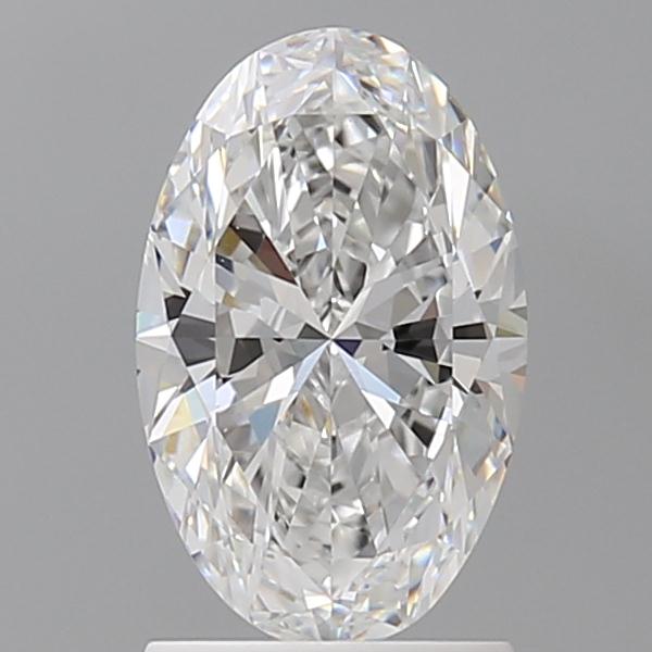 1.59 ct. oval Lab Grown Diamond front image