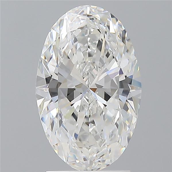 2.60 ct. oval Lab Grown Diamond front image
