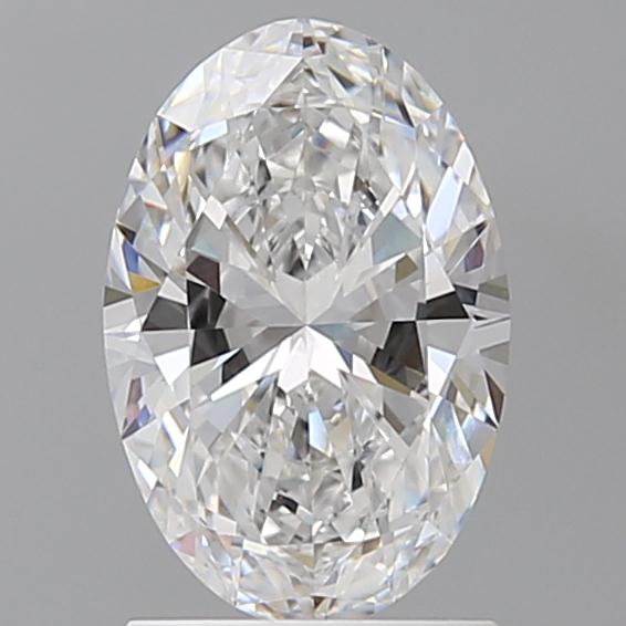 1.56 ct. oval Lab Grown Diamond front image