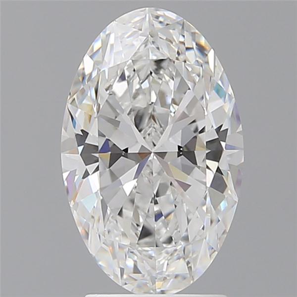 2.60 ct. oval Lab Grown Diamond front image