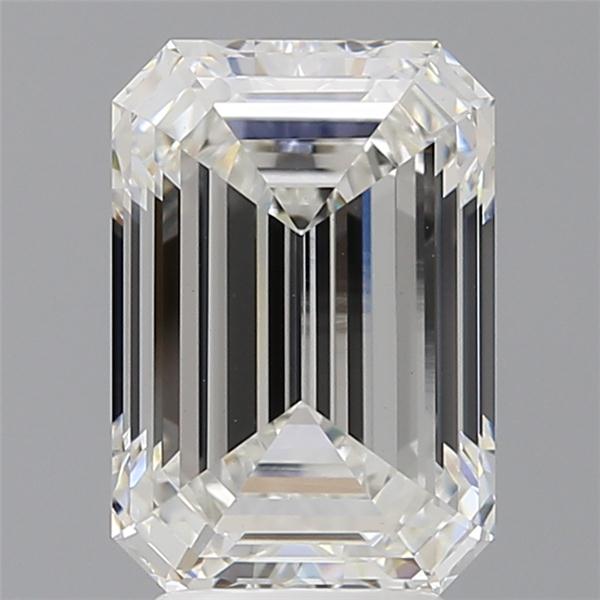 4.02 ct. emerald Lab Grown Diamond front image