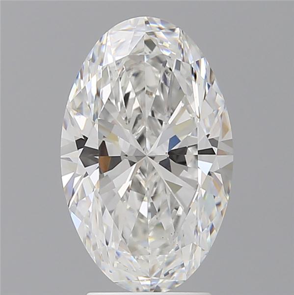 3.52 ct. oval Lab Grown Diamond front image
