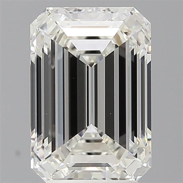3.60 ct. emerald Lab Grown Diamond front image