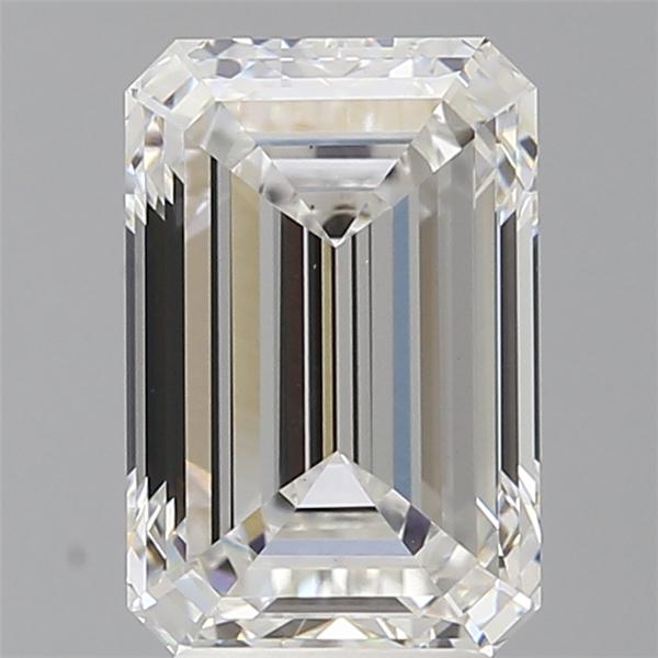 4.03 ct. emerald Lab Grown Diamond front image