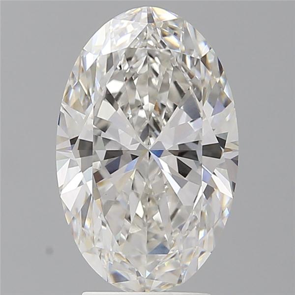 3.57 ct. oval Lab Grown Diamond front image