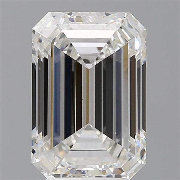 4.07 ct. emerald Lab Grown Diamond front image