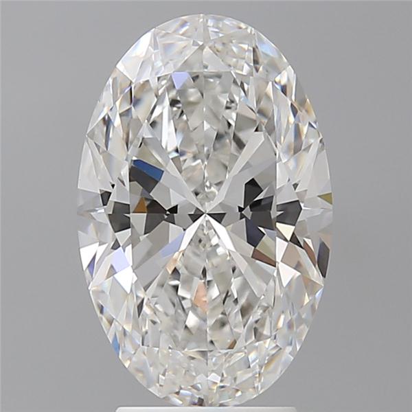 3.59 ct. oval Lab Grown Diamond front image