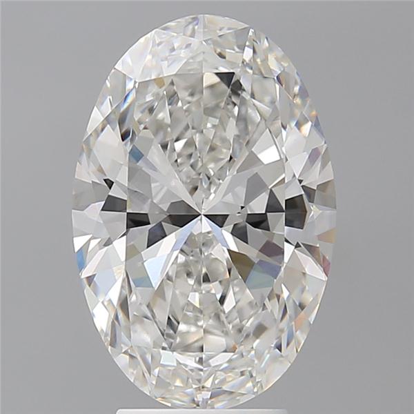 4.50 ct. oval Lab Grown Diamond front image