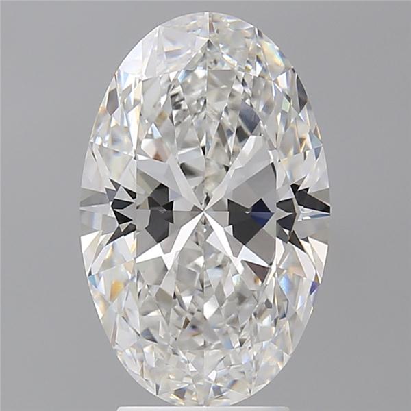 4.02 ct. oval Lab Grown Diamond front image