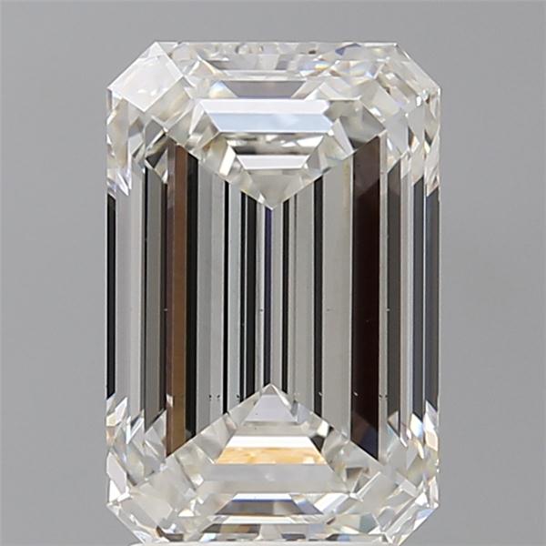 3.60 ct. emerald Lab Grown Diamond front image