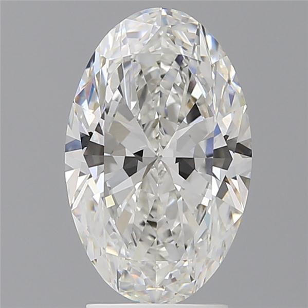 3.05 ct. oval Lab Grown Diamond front image