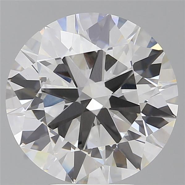 6.05 ct. round Lab Grown Diamond front image