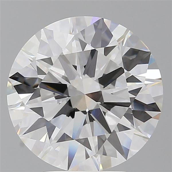 5.07 ct. round Lab Grown Diamond front image