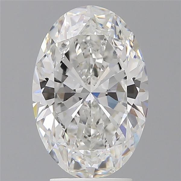 3.59 ct. oval Lab Grown Diamond front image