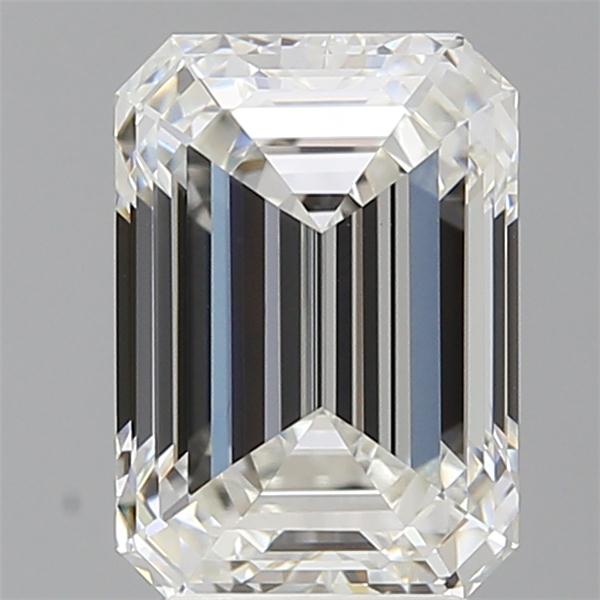 3.59 ct. emerald Lab Grown Diamond front image