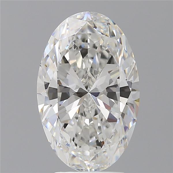4.04 ct. oval Lab Grown Diamond front image