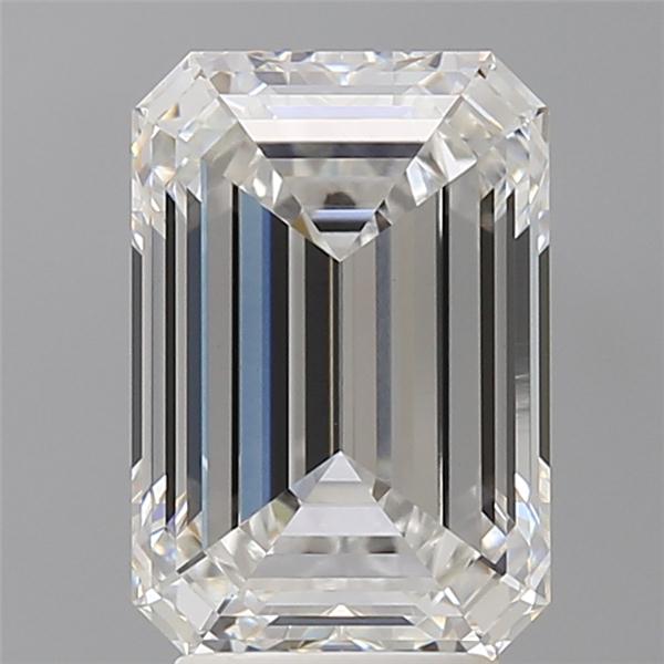 4.10 ct. emerald Lab Grown Diamond front image