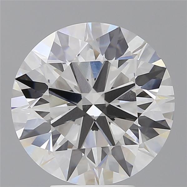 5.55 ct. round Lab Grown Diamond front image