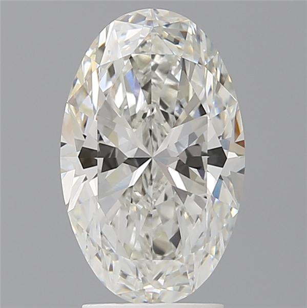 3.03 ct. oval Lab Grown Diamond front image