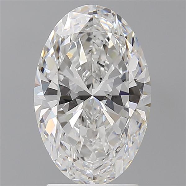 2.59 ct. oval Lab Grown Diamond front image