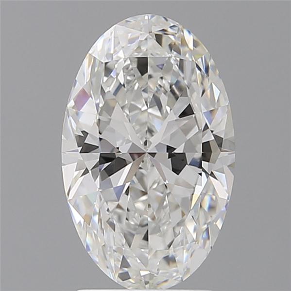 2.59 ct. oval Lab Grown Diamond front image