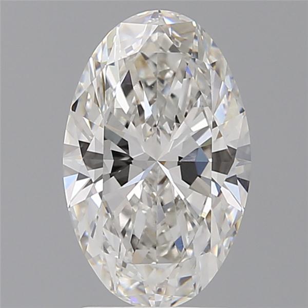 2.58 ct. oval Lab Grown Diamond front image