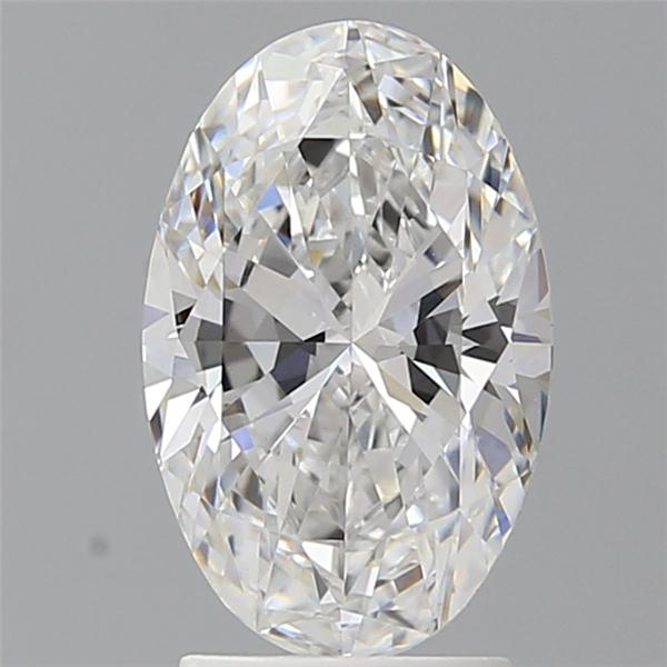 2.56 ct. oval Lab Grown Diamond front image
