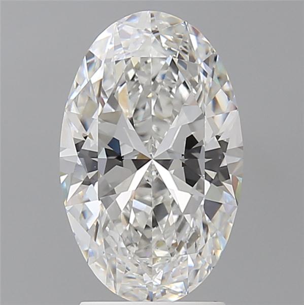 2.59 ct. oval Lab Grown Diamond front image