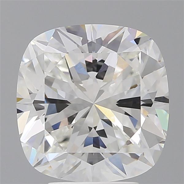 4.60 ct. cushion Lab Grown Diamond front image